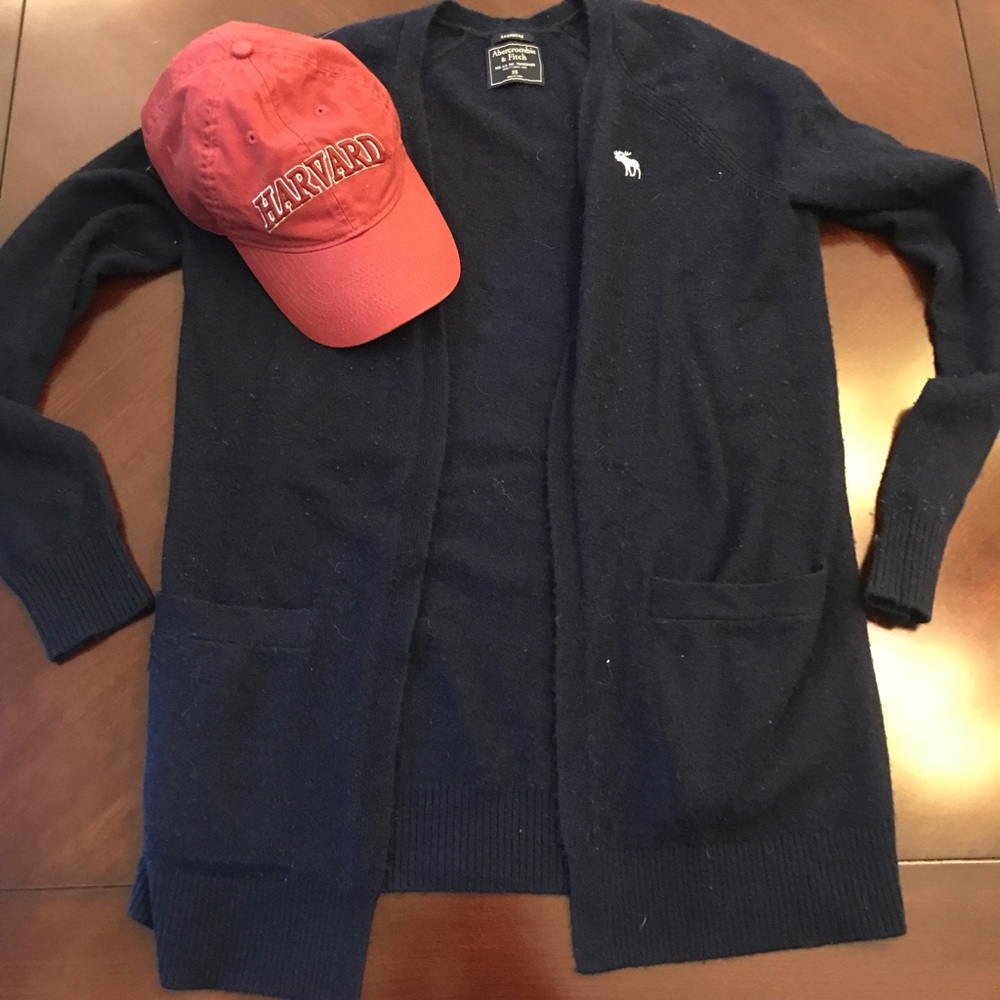 SO soft cashmere navy sweater!!